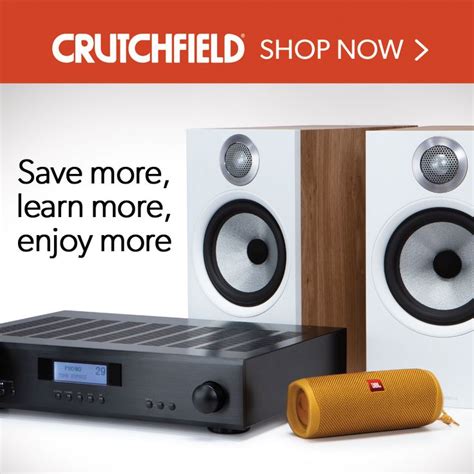 Crutchfield audio  Free shipping